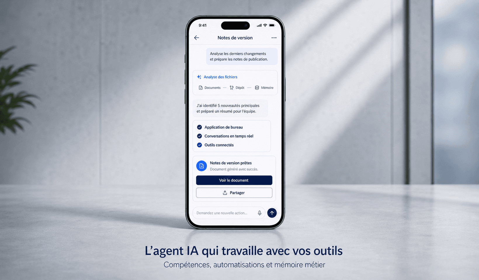 Agent IA d’entreprise