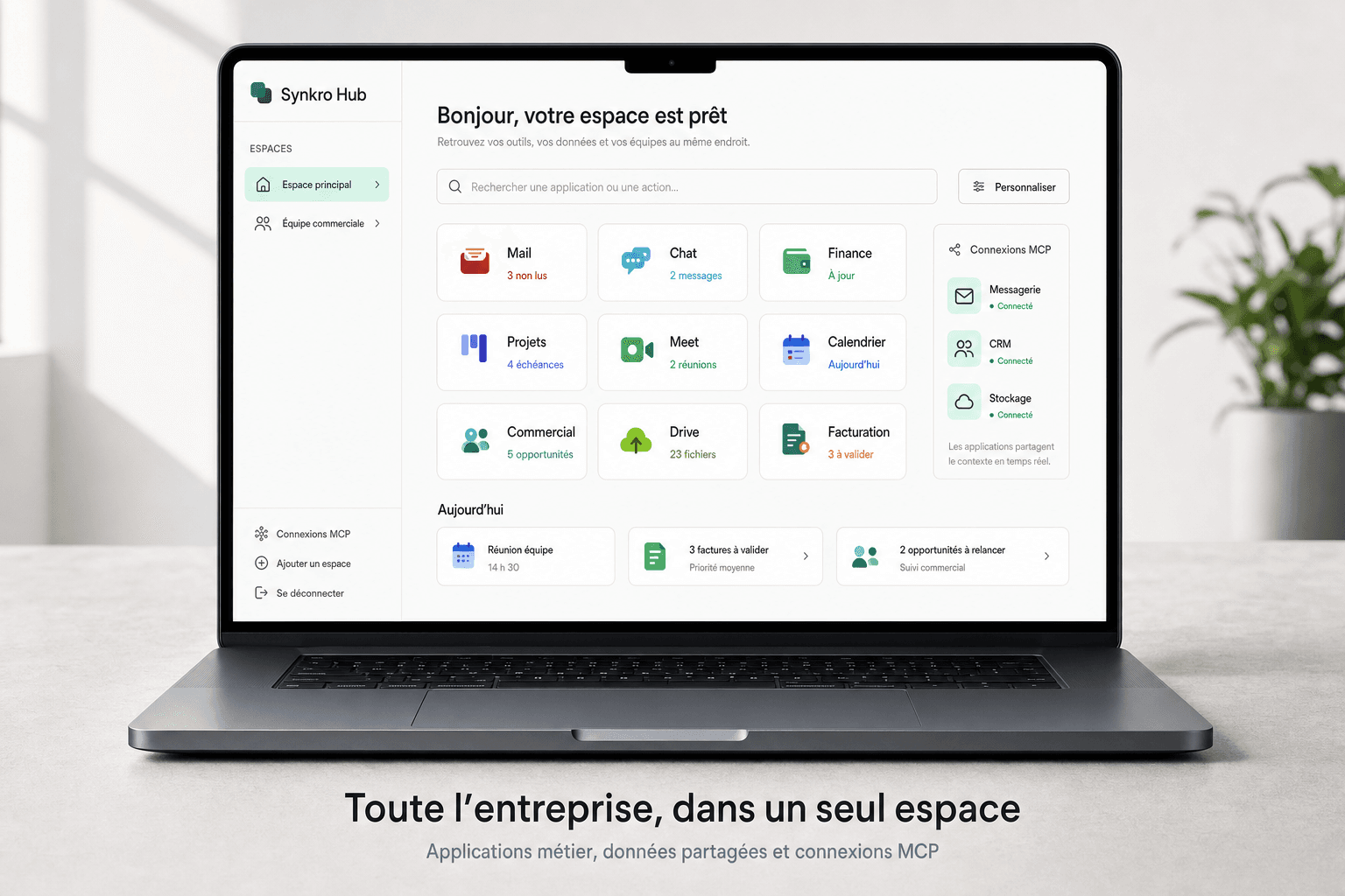 Synkro — SaaS de gestion d’entreprise