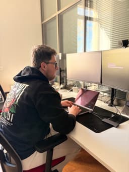 L'équipe Glowsoft au travail